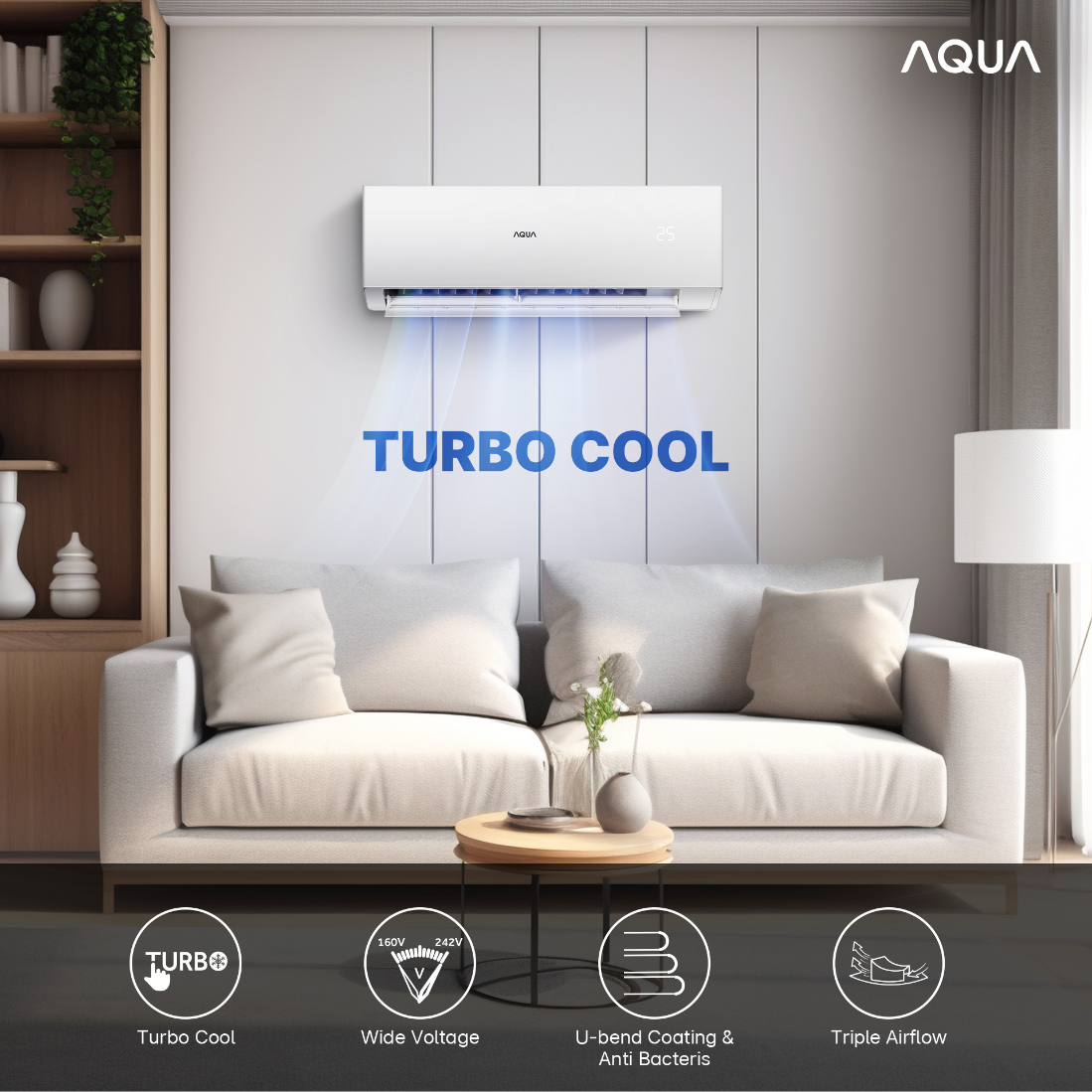 AC AQUA Elektronik AQA-KCR18FQAL